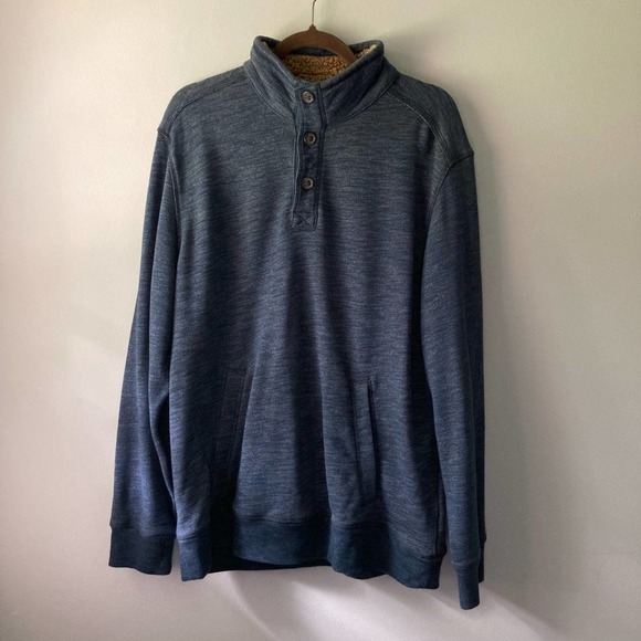 G.H. Bass & Co. Sz XL Navy Blue Sweater - Picture 2 of 12
